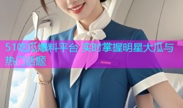 51吃瓜爆料平台 实时掌握明星大瓜与热门话题