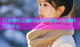51免费吃瓜爆料网 实时更新八卦爆料互动平台