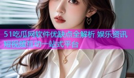 51吃瓜网软件优缺点全解析 娱乐资讯短视频互动一站式平台