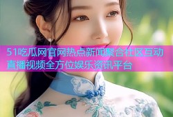 51吃瓜网官网热点新闻聚合社区互动直播视频全方位娱乐资讯平台