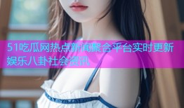 51吃瓜网热点新闻聚合平台实时更新娱乐八卦社会资讯