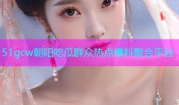 51gcw朝阳吃瓜群众热点爆料聚合平台